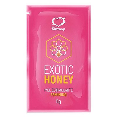Exotic Honey Gel Estimulante Feminino Sachê 5g SexyFantasy