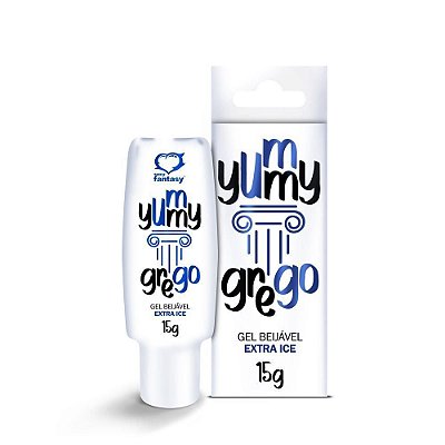 Yummy Grego Gel Beijável Ice 15g - Sexy Fantasy