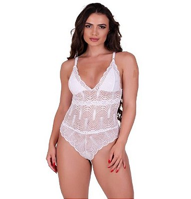 Body Feminino Renda - Dy Girl