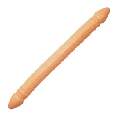 Prótese Peniana Dupla Long em Silicone 34x3,3cm - Importado