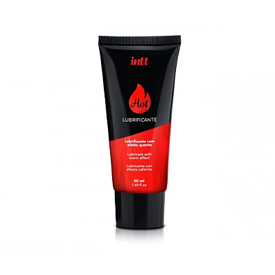 Lubrificante Beijável Hot 50ml - Morango - Intt