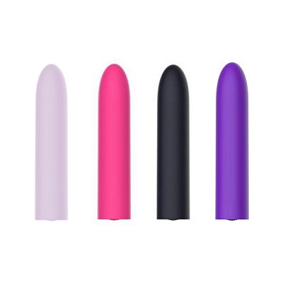 Bullet Cápsula Vibratória Recarregável 10 modos de vibração 9,2cm x 1,8cm - Importado