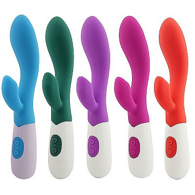 Vibrador de Ponto G e Clitóris Brid Recarregável - Importado