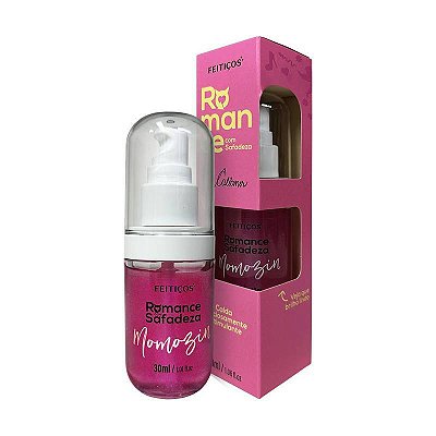 Romance com Safadeza Momozin By Calianer Calda Estimulante Beijável com Aquecimento 30ml - Feitiços