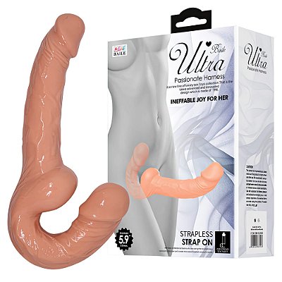 Strapless Ultra Passionate Harness Penetrador com Plug Vaginal - Importado
