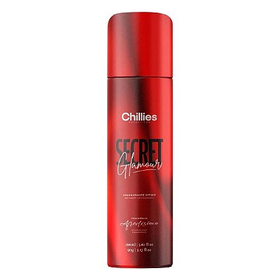 Secret Glamour Desodorante Íntimo com Fragrância Afrodisíaca 166ml - Chillies