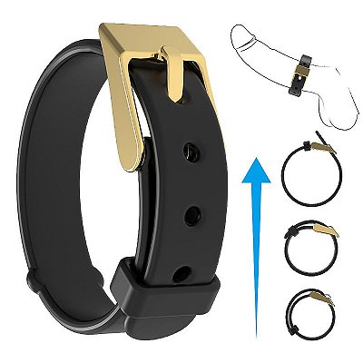 Anel Peniano Choker com Fivela para Ajuste - Importado