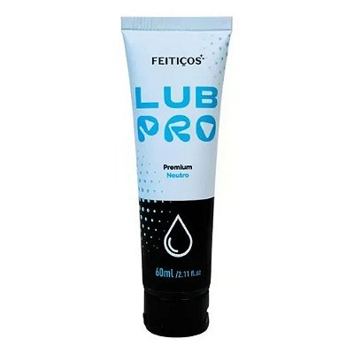 LubPro Neutro Lubrificante Premium 60ml - Feitiços