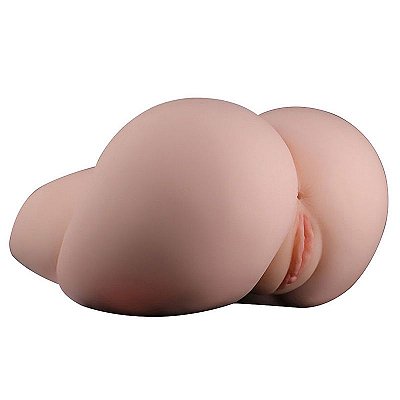 Masturbador Formato de Bunda com vagina e ânus - Importado