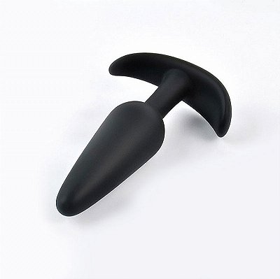 Plug Anal em Silicone 12,3cm X 3,1cm - Importado