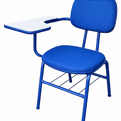 Lançamento Cadeira Universitária Nova Toda em Azul.