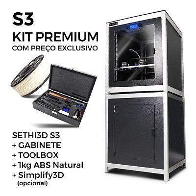 Kit Premium S3X - Sethi3D - Sethi3D - Impressoras 3D