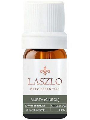 Laszlo Óleo Essencial de Murta QT Cineol GT Espanha 5ml