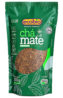 Ecobio Chá Mate Tostado a Granel Orgânico 200g