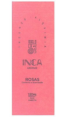 Inca Incenso Natural Rosas
