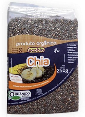 Ecobio Semente de Chia em Grãos Orgânica 250g