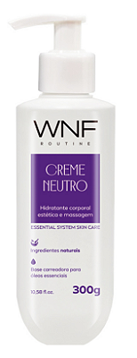 WNF Routine Creme Neutro Corporal / Base Carreadora 300g