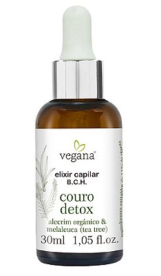 WNF Vegana Elixir Capilar B.C.H. Pré-Lavagem Couro Detox 30ml