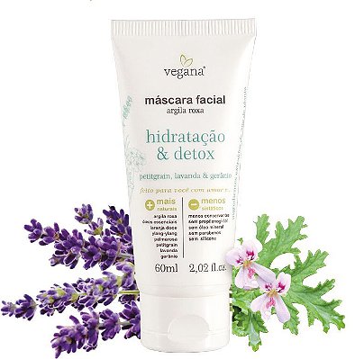 WNF Vegana Máscara Facial Hidratação & Detox 60ml