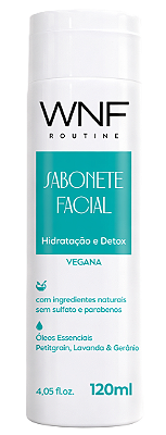 WNF Routine Sabonete Facial Hidratação e Detox 120ml