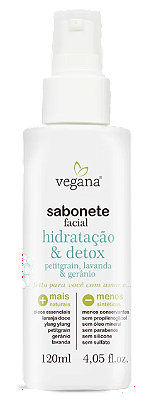WNF Vegana Sabonete Facial Hidratação & Detox 120ml