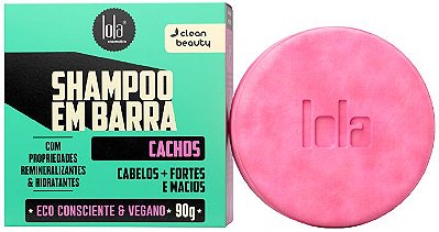 Lola Shampoo em Barra Cachos com Babaçu e Laranja Doce 90g