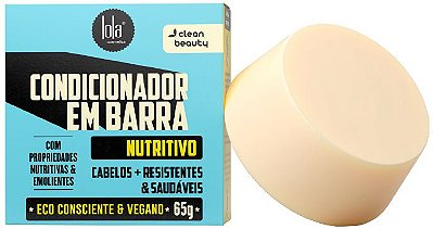 Lola Condicionador em Barra Nutritivo com Esqualano Vegetal e Amêndoas Doces 65g