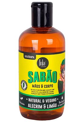 Lola Sabão Líquido Corporal Alecrim e Limão 250ml