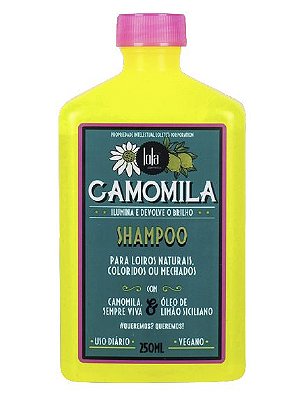 Lola Camomila Shampoo Cabelos Loiros 250ml