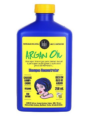 Lola Argan Oil Shampoo Reconstrutor 250ml
