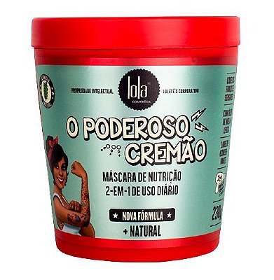 Lola O Poderoso Cremão Máscara Capilar de Nutrição 230g