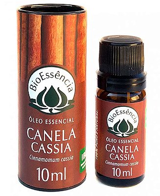 BioEssência Óleo Essencial de Canela Cássia 10ml