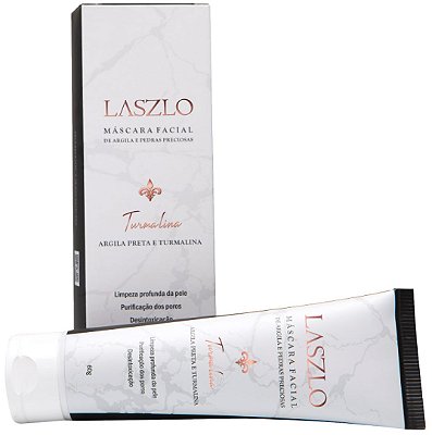 Laszlo Máscara Facial Detoxificante com Turmalina e Argila Preta 60g