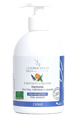 Reserva Folio Sabonete Líquido Harmonia com Lavanda, Calêndula e Aloe Vera