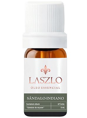 Laszlo Óleo Essencial de Sândalo Indiano GT Índia Diluído 10% 5ml