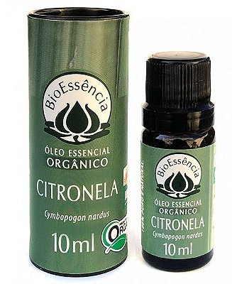 BioEssência Óleo Essencial de Citronela Orgânico 10ml