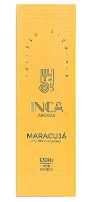 Inca Incenso Natural Maracujá