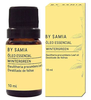 By Samia Óleo Essencial de Wintergreen 10ml