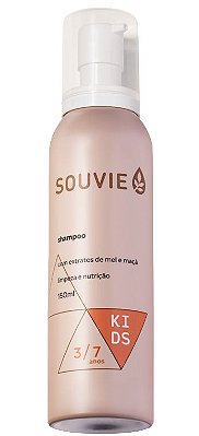 Souvie Kids Shampoo Orgânico com Extratos de Mel e Maçã 150ml