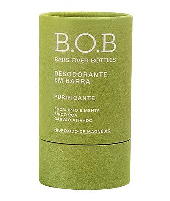 BOB Deo Purificante - Desodorante em Barra 50g