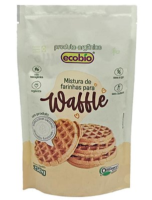Ecobio Mistura de Farinhas Para Waffle Orgânica 250g