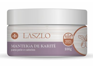 Laszlo Manteiga de Karité Cabelo e Corpo 100g
