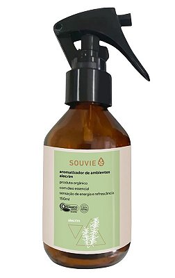 Souvie Aromatizador de Ambientes Alecrim Orgânico 150ml