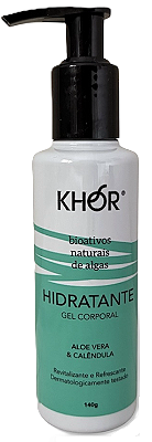 Khor Gel Hidratante Corporal Calêndula e Aloe Vera 140g