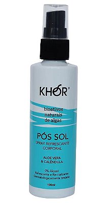 Khor Spray Refrescante Corporal Pós-Sol 100ml
