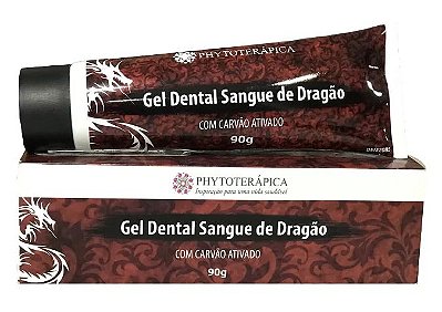 Phytoterápica Gel Dental Sangue de Dragão com Carvão Ativado 90g