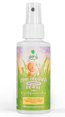 Verdi Natural Spray Hidratante Reparador Infantil com Lavanda e Aloe Vera 120ml