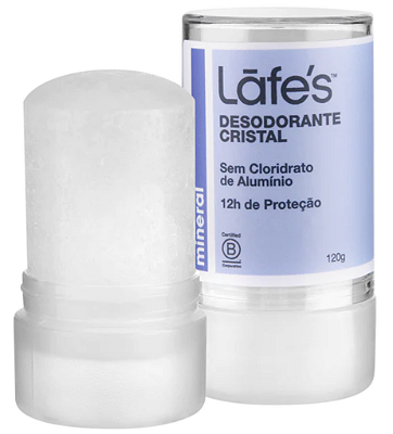 Lafe's Desodorante Natural Cristal Stick + BRINDE Mini Condicionador Sóllido