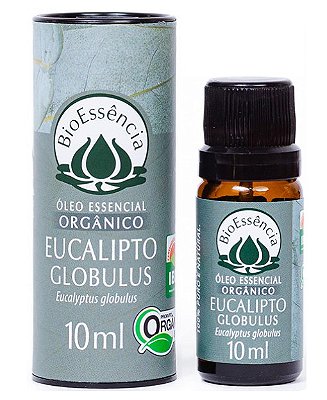 BioEssência Óleo Essencial de Eucalipto Glóbulus Orgânico 10ml