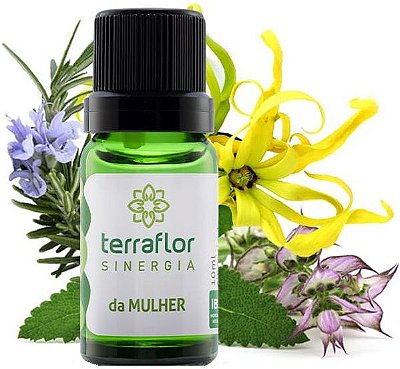 Terra Flor Sinergia da Mulher com Óleos Essenciais 10ml